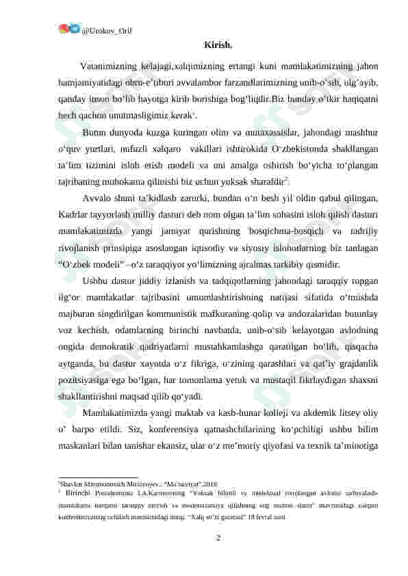 Chizmachilik darslarini tashkil qilish va o`qitish mеtоdlari 2