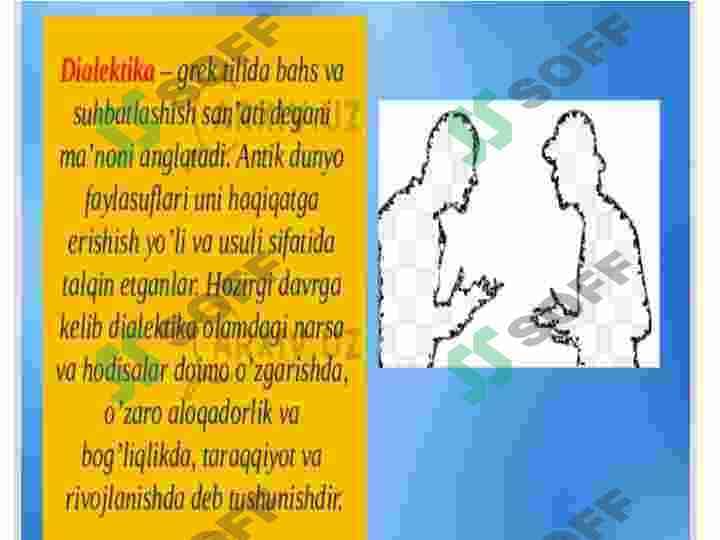 Dialektika rivojlanishi haqidagi ta'limot 2