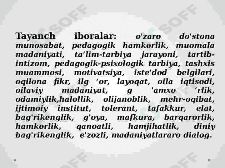 O‘ZARO KELISHUVGA ASOSLANGAN BIRGALIKDAGI FAOLIYAT PEDAGOGIK KONFLIKTLARNI BARTARAF ETISH ОMILI SIFATIDA 2