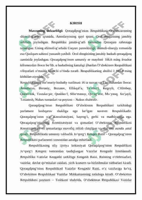 MUSTAQILLIK YILLARI QORAQALPOG‘ISTONDA XALQNING IJTIMOIY-IQTISODIY HAYOTIDAGI O’ZGARISHLAR 2