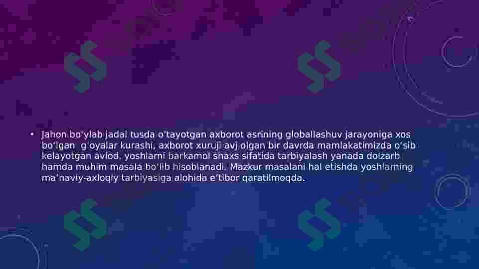 Internet –shiddat bilan rivojlanish 1990-yillar 2