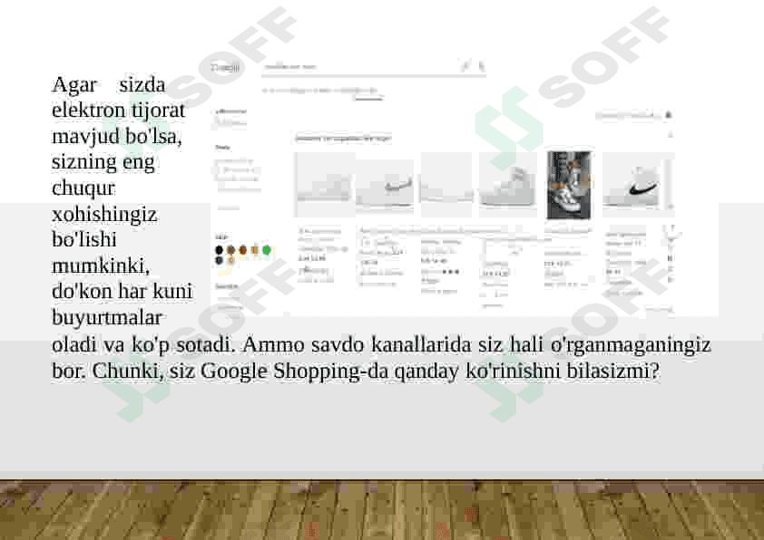Google Shopping va uning imkoniyatlari 2
