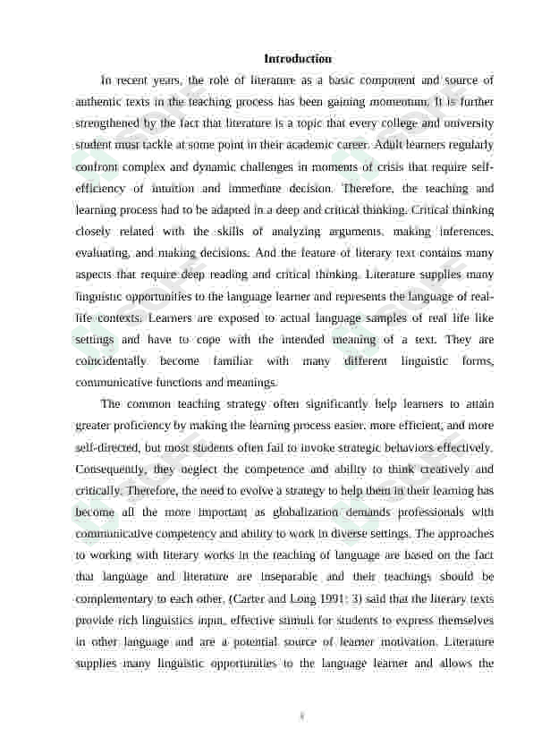 THE EFFECTIVE METHODS FOR TEACHING MODERN SYMBOLS OF AMERICAN LITERATURE DEVELOPING CRITICAL THINKING OF THE STUDENTS 2