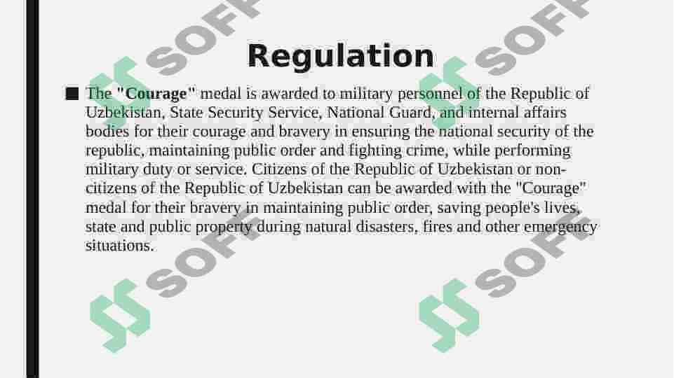 Courage medal 2