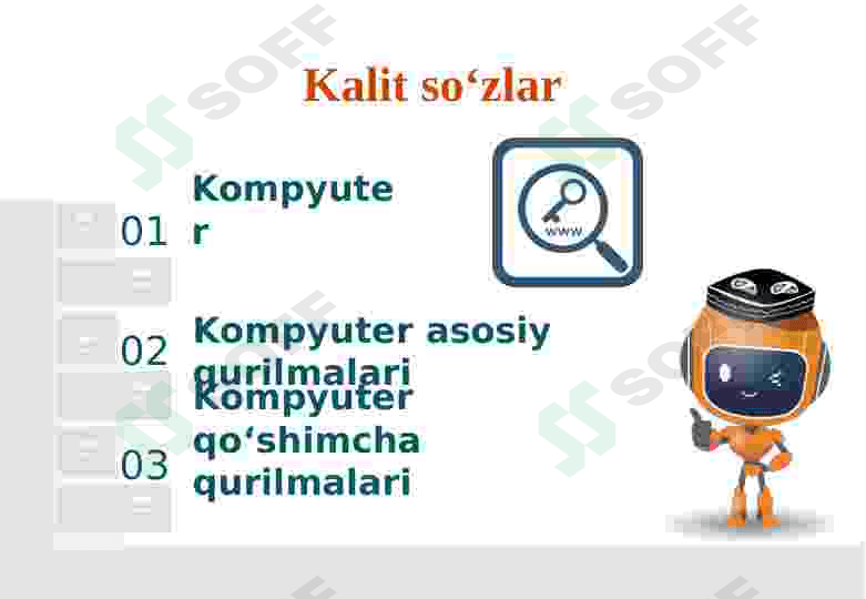 kompyuter va uning tuzilishi 2