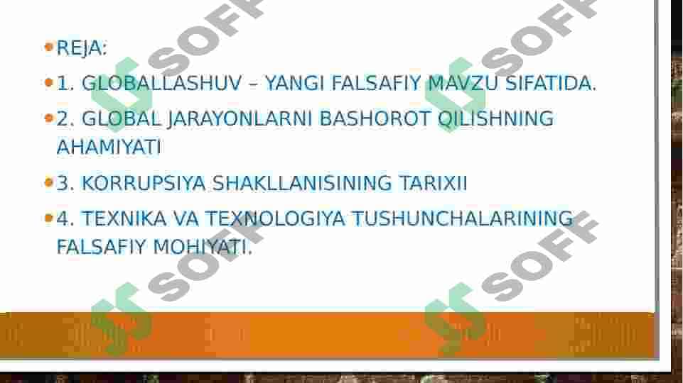 Global jarayonlar dialektikasi 2