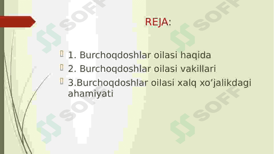 Burchoqdoshlar oilasi 2