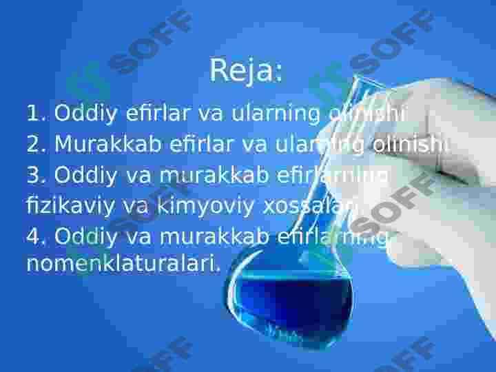 Oddiy va murakkab efirlar 2