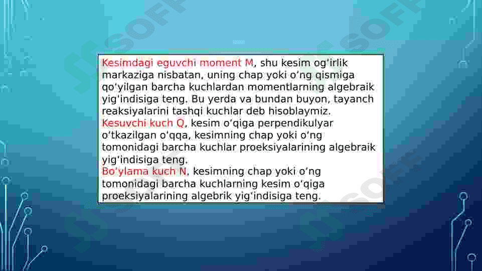 Ta’sir chiziqlari yordamida zo’riqishlarni aniqlash 2