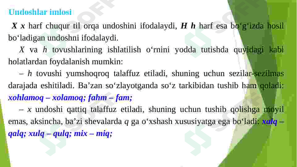 Tovush o’zgarishlari ,bosh harflar imlosi. 2