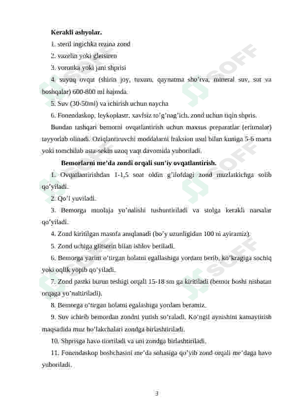 Bemorlarni ovqatlantirish 3