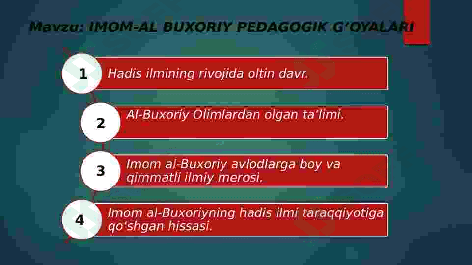 Imom al Buxoriy pedagogik g'oyalari 3