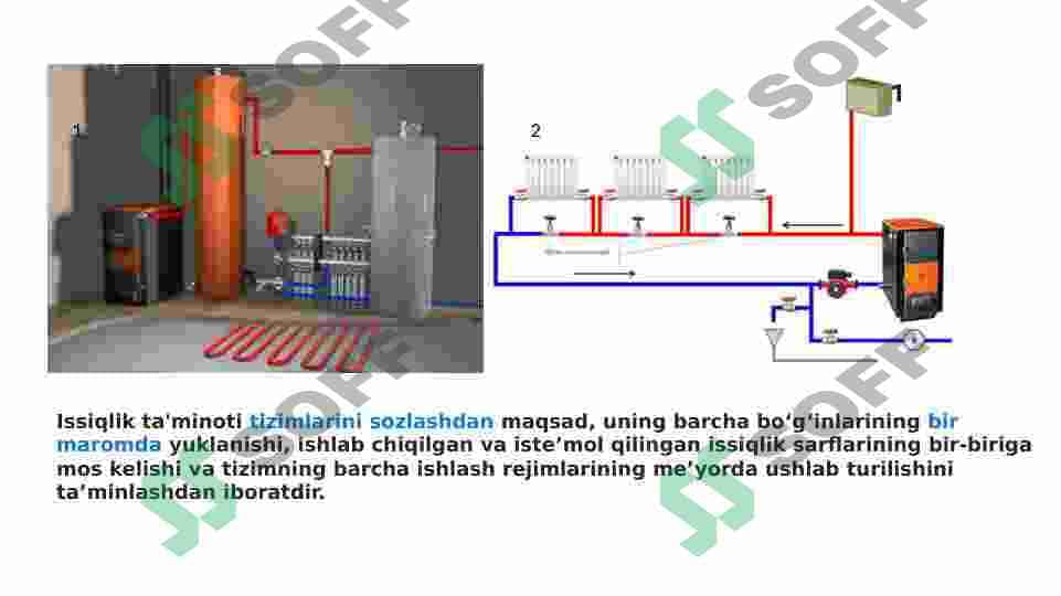 ISSIQLIK TARMOQLARIDA BOSIM SOZLASH NUQTALARI 3