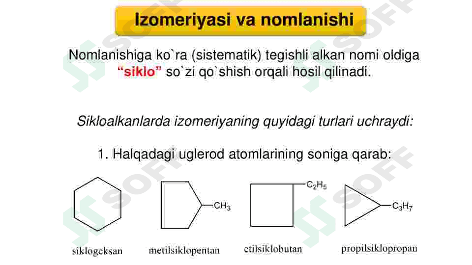 Sikloalkanlar . 3