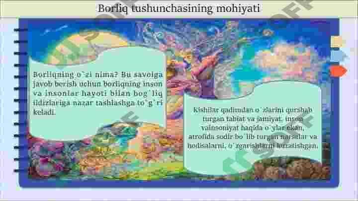 Moddiy va g'oyaviy borliq. Itimoiy borliq 3