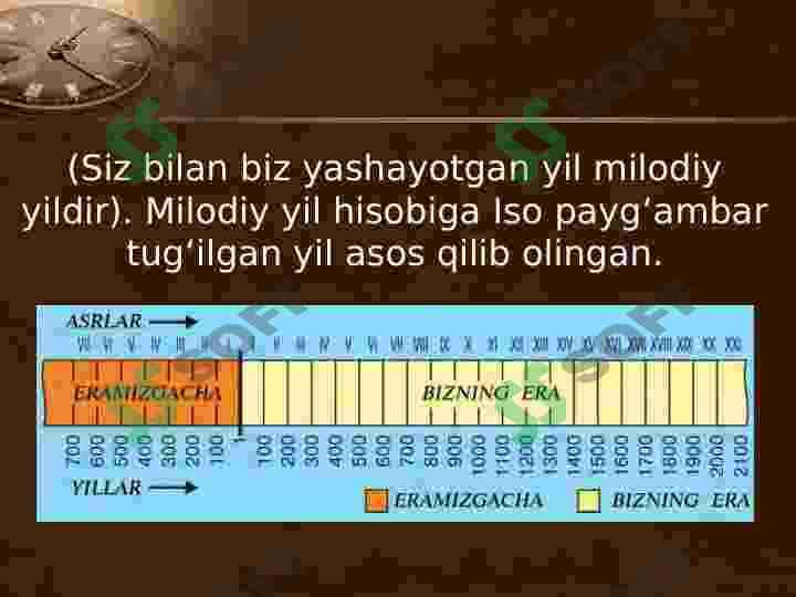 Tarixda yil hisobi 3
