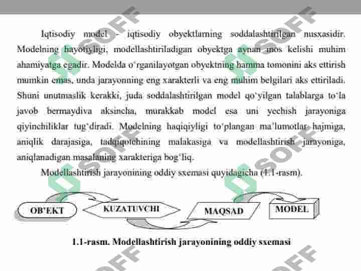 Model va modellashtirish tushunchalari 3