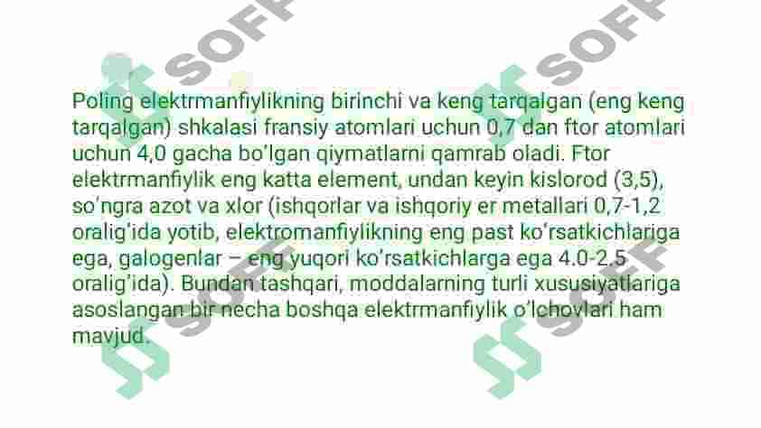 Elektromanfiyli va kimyoviy bog'lanishlar 3