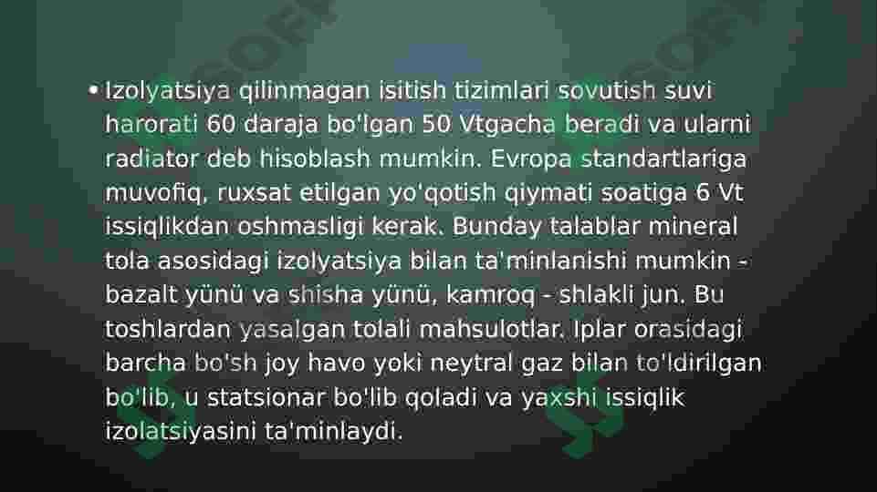 Quvurlarni mineral jun bilan issiqlik izolyatsiyasi 3