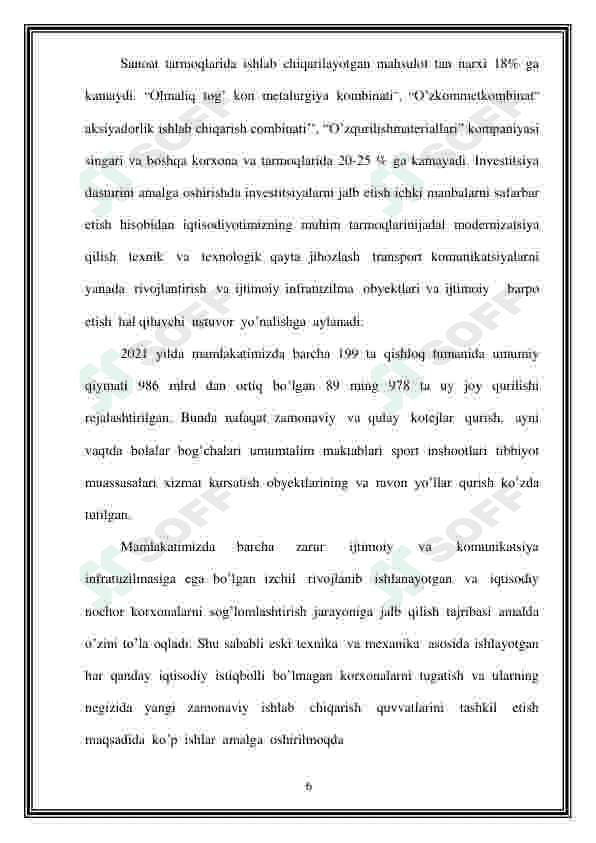 Ko’prik prolyot qurilmalari uchun P18K-7 markali plitalarni ishlab chiqarish korxonasini loyihalash. Mahs.17500m3. 3