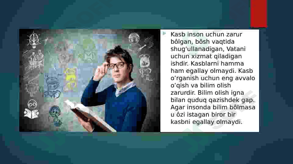 Kasblarning psixologik tavsifi va   ularning mohiyati 3