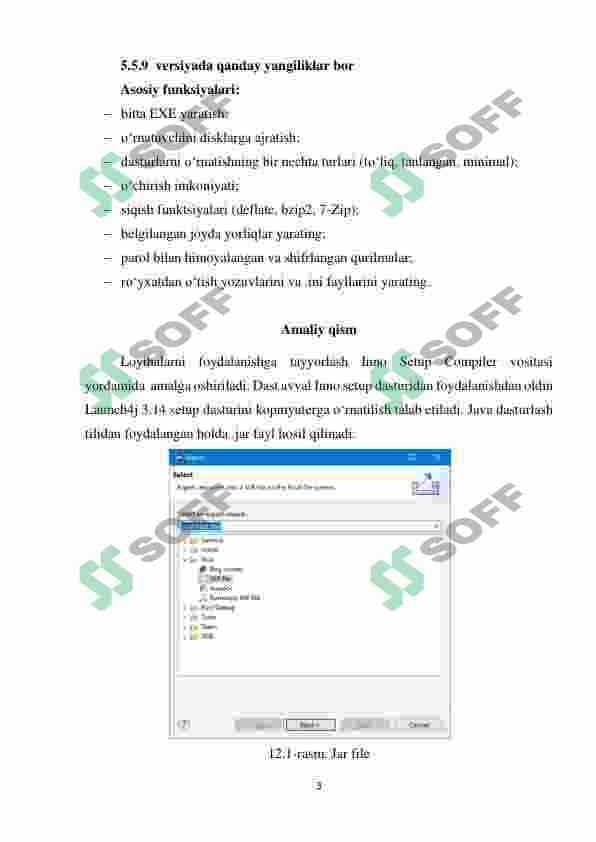Inno Setup Compiler vositasi yordamida loyihalarni foydalanishga  tayyorlash 3