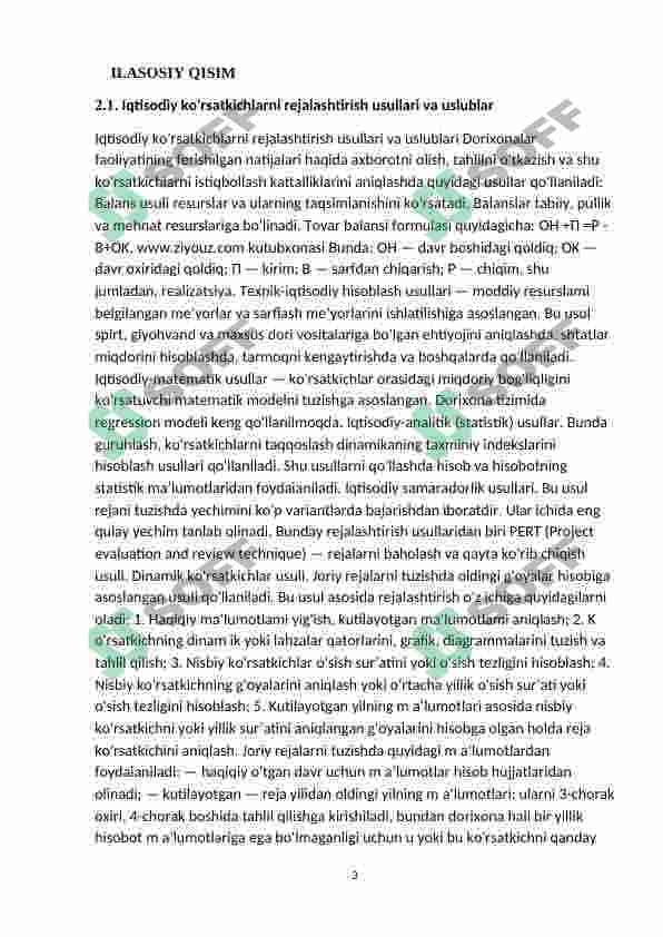 Dorixona tashkilotining hisob siyasatini ishlab chiqish 3