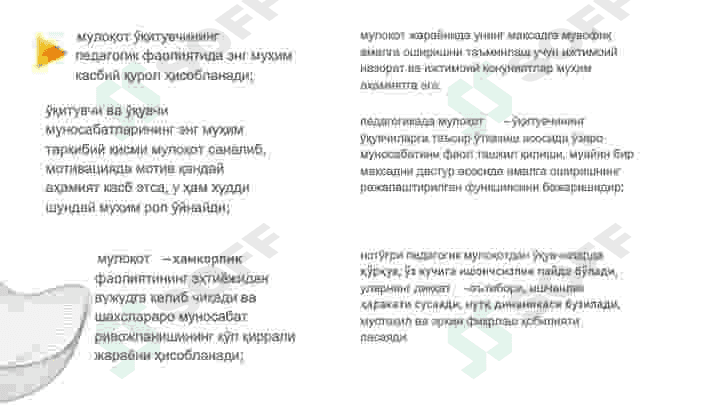 O‘qituvchi va o‘quvchi o‘rtasidagi muloqot 3