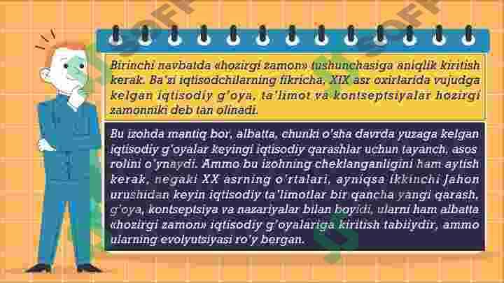 Hozrgi zamon iqtisodiy qarashlari evolutsiyasi 3