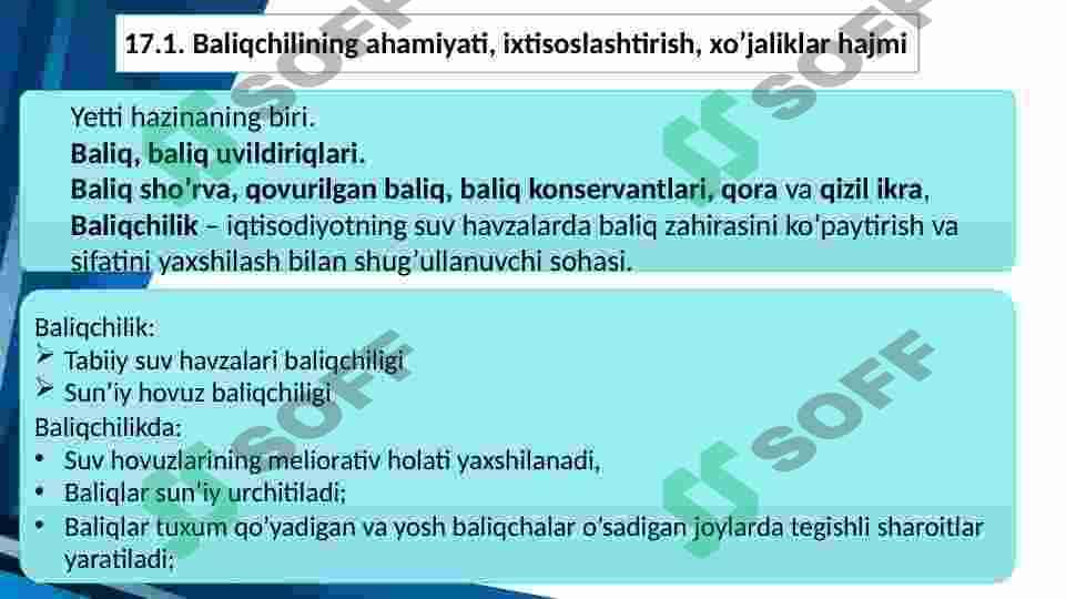 Baliqchilikni tashkil etish 3