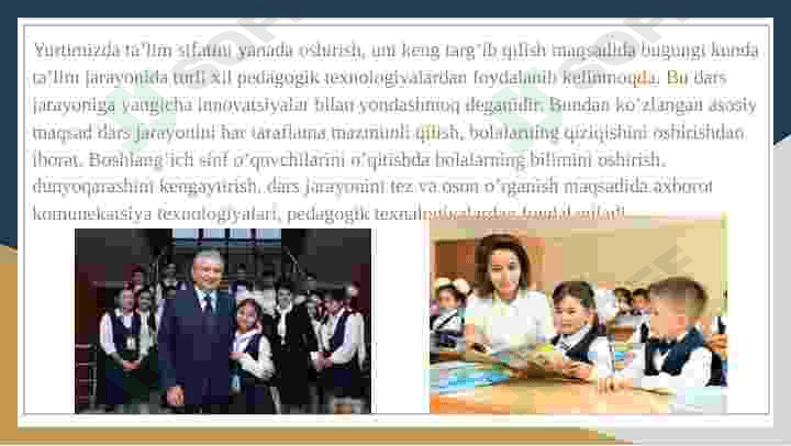 Boshlang'ich ta'limda ditaktik o'yinlar 3