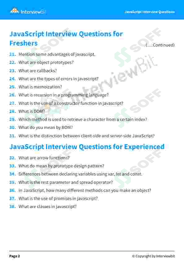 java script savol javoblar kerakli 3