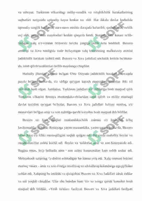 SOVET HOKIMIYATINING BUXORO VA XIVAGA EKSPANSIYASI 3