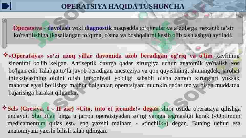 OPERATSIYADAN OLDINGI DAVR. BEMORNING RUXIY XOLATI. KRIZIS BULGAN XOLDA MASLAXAT BERISH 3