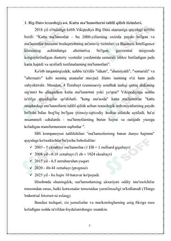 Katta hajmli malumotlarni qayta ishlash 3