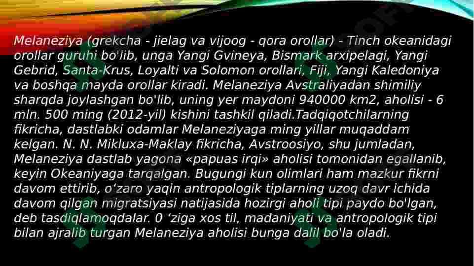 MIKRONEZIYA VA MELONEZIYA XALQLARI 3