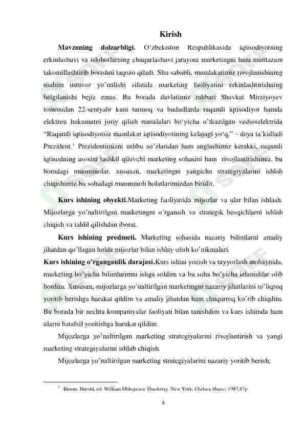 Mijozlarga yo'naltirilgan marketing strategiyalarini ishlab chiqish 3
