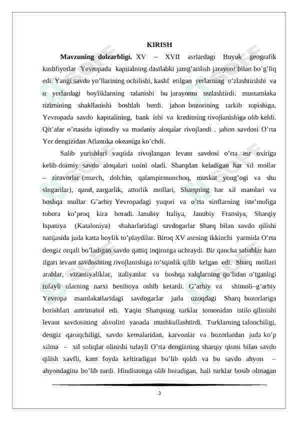 Buyuk Geografik kashfiyotlardan so'ng xalqaro savdo yo'nalishlaridagi o'zgarishlar 3