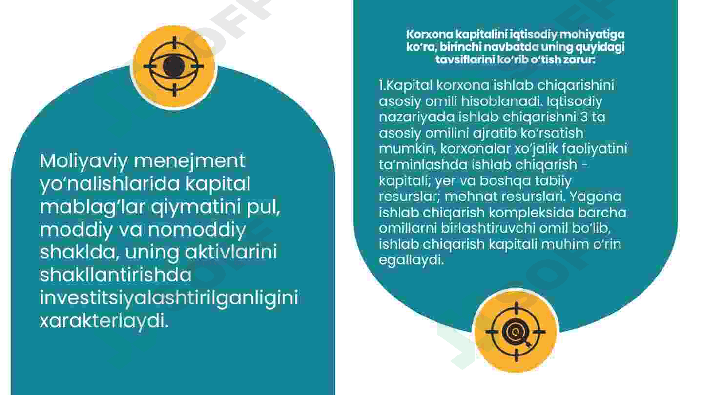 Korxonalarda kapitalni boshqarish 3