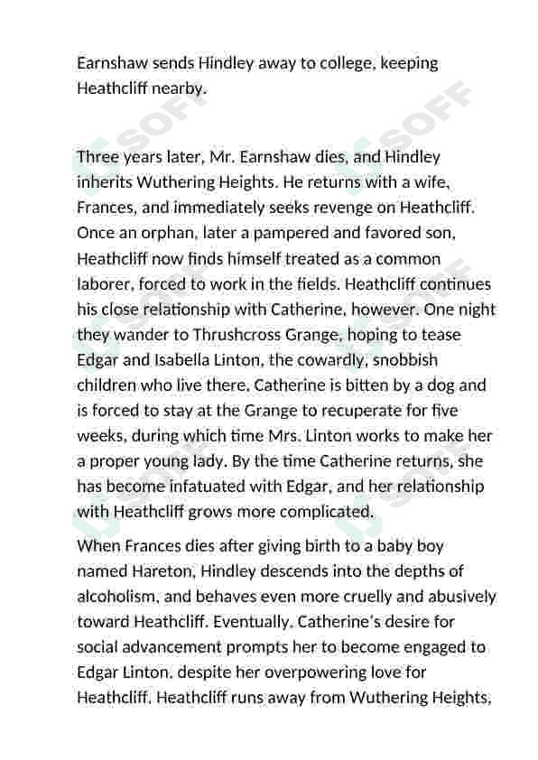 Wuthering heights review 3