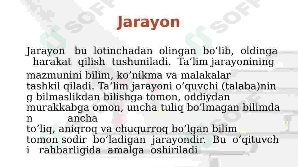 Ta'lim jarayonining mohiyati va vazifalari 3