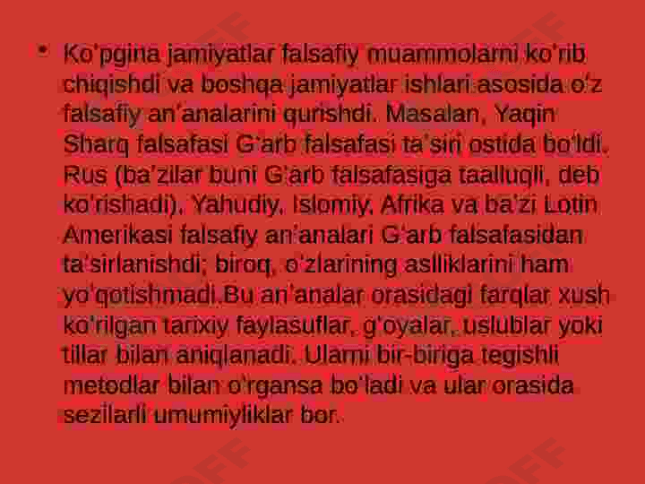 Sharq falsafasi 3