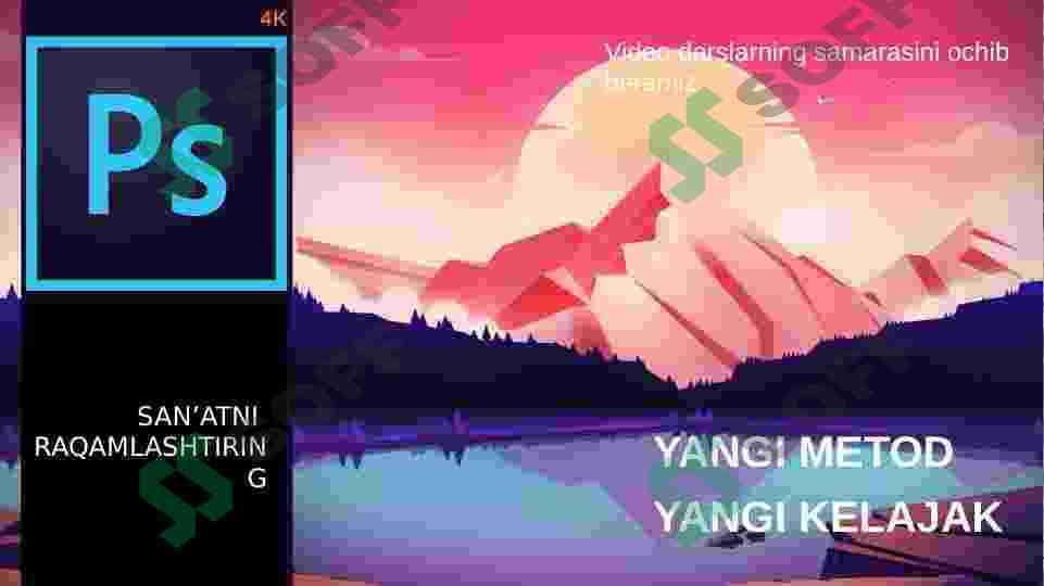 Adobe photoshop dasturi va uning imkoniyatlari 3