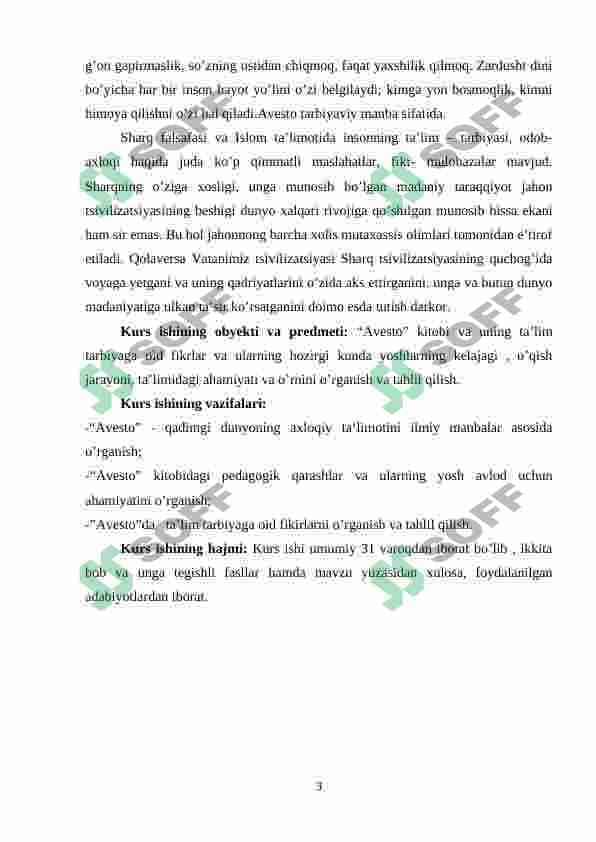 "Avesto"dagi ta'limiy axloqiy qarashlarning pedagogik mohiyati 3