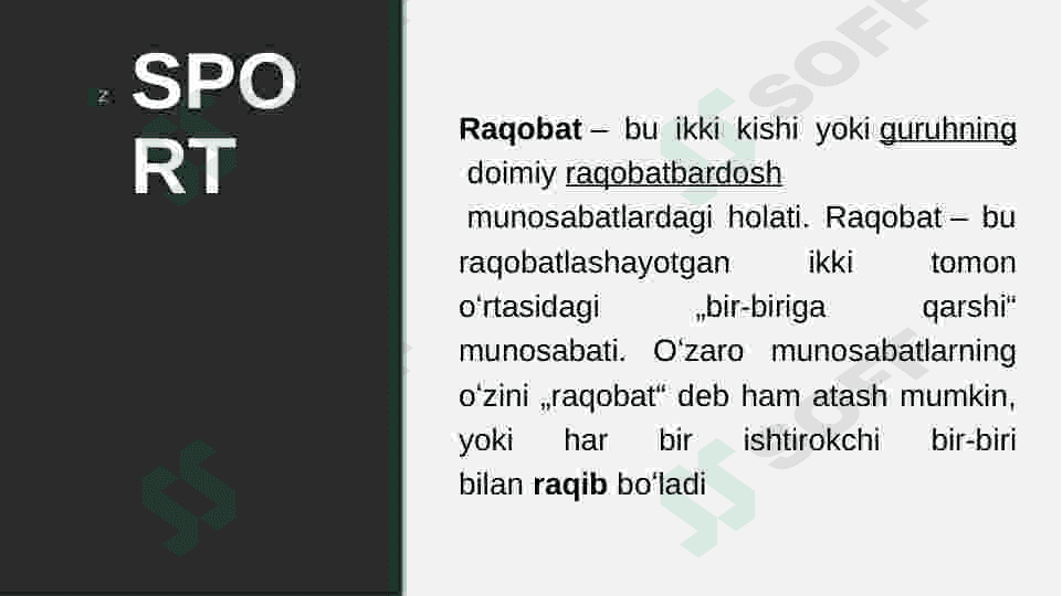 Sportda raqobat dinamikasi 3