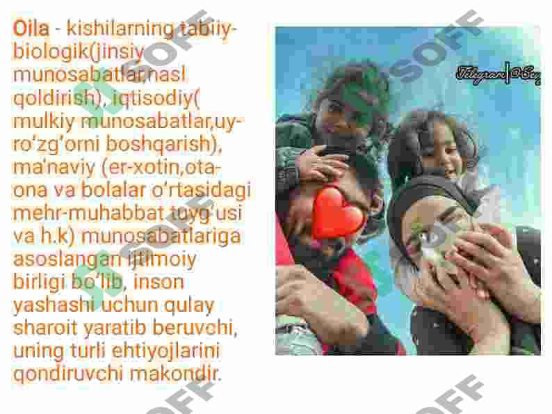 Oila nomusi va sha'nini saqlashda ota-ona va farzandlar masʼuliyati 3