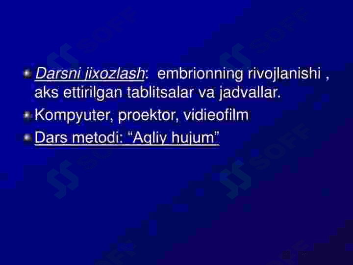 Embrionning rivojlanish tarixi 3