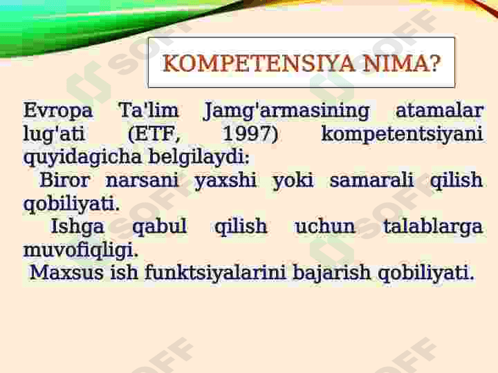 Pedagogik kompetentlikning tuzilishi va mazmuni 3