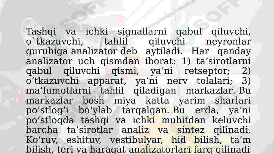 Analizatorlar haqida tushuncha 3