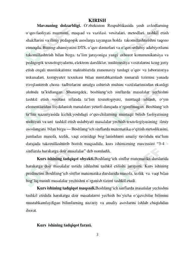 3-4 – sinflarda harakatga doir masalalar 3